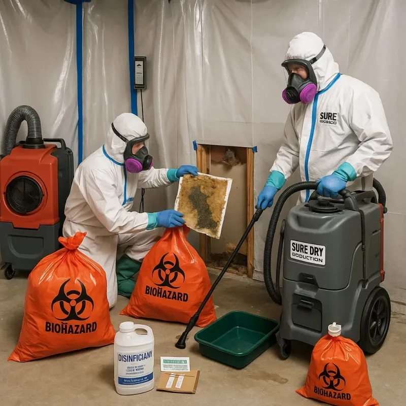 Contaminated Water Handling Protocols process in Midland, PA